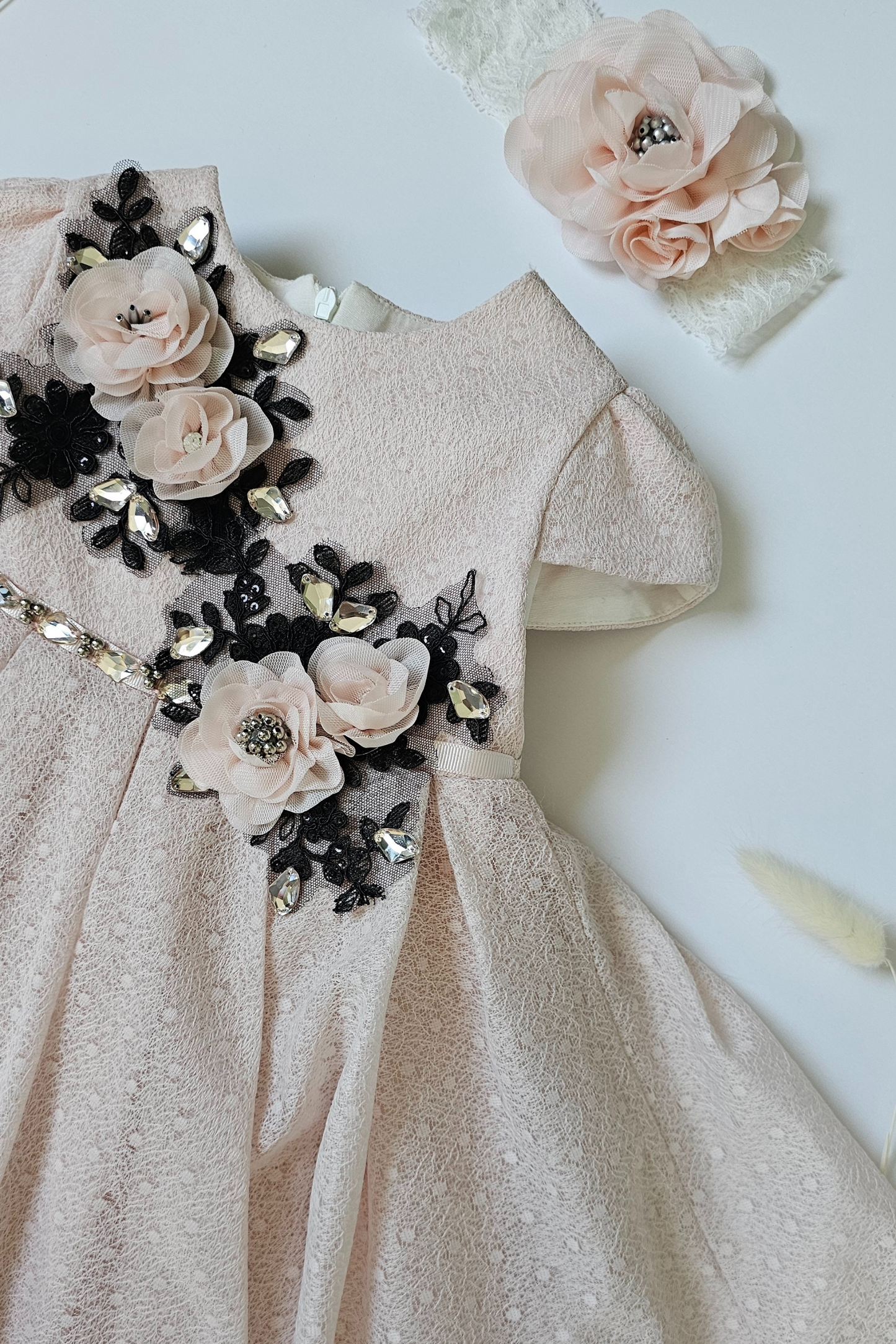 Minifashion, Barn og-jentekjole, Babyrosa