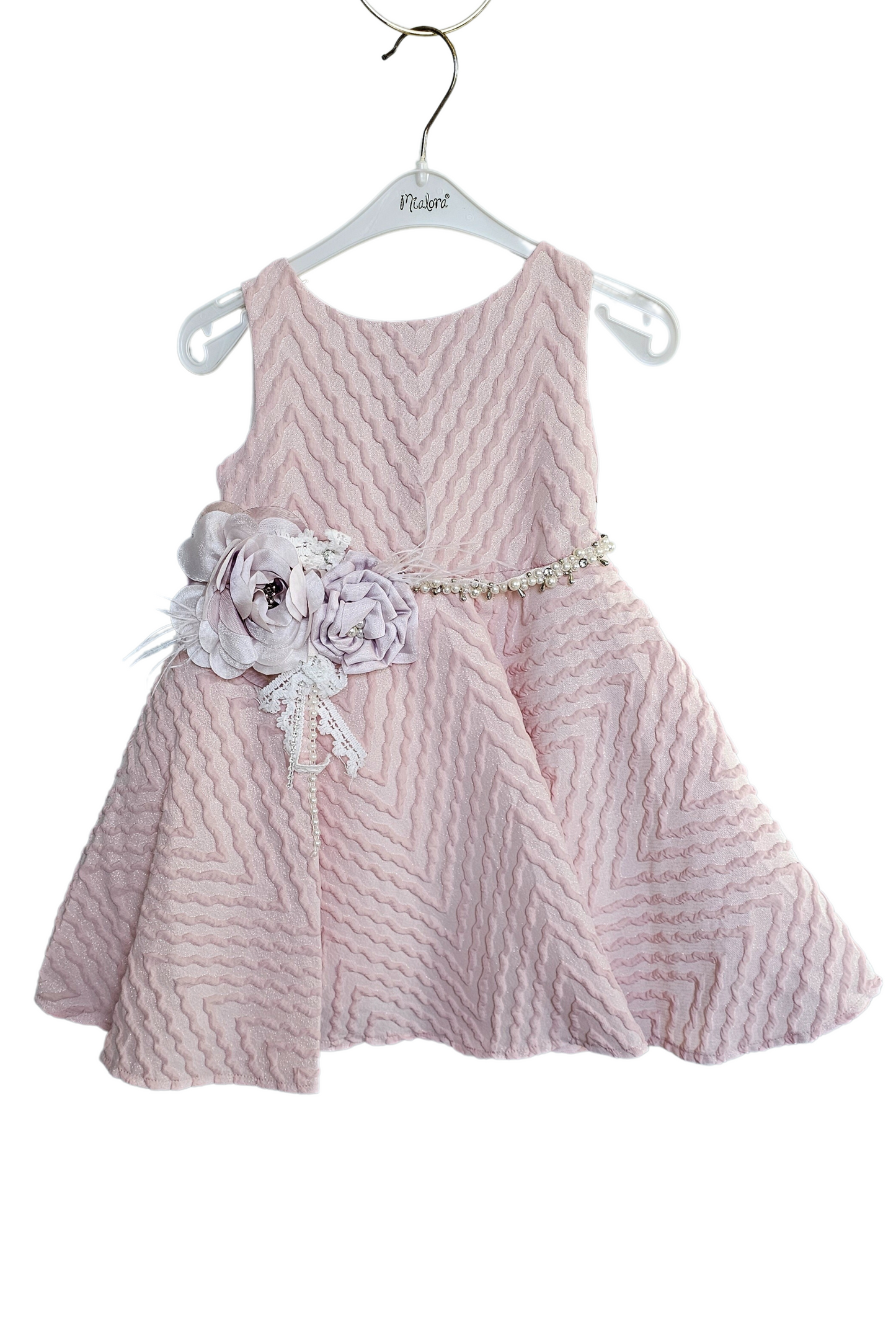 Minifashion, Festkjole til barn, Babyrosa