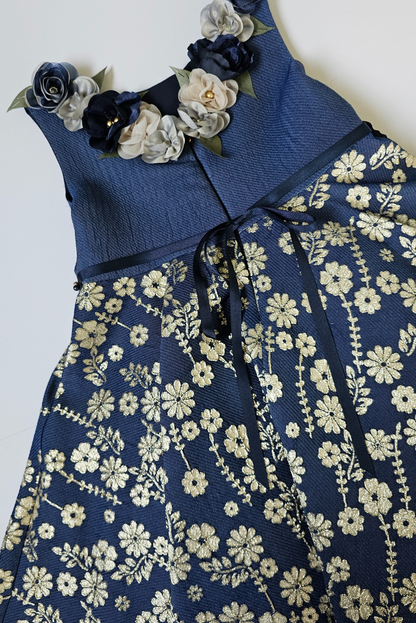 Minifashion, Jentekjole, Navy blå og gull
