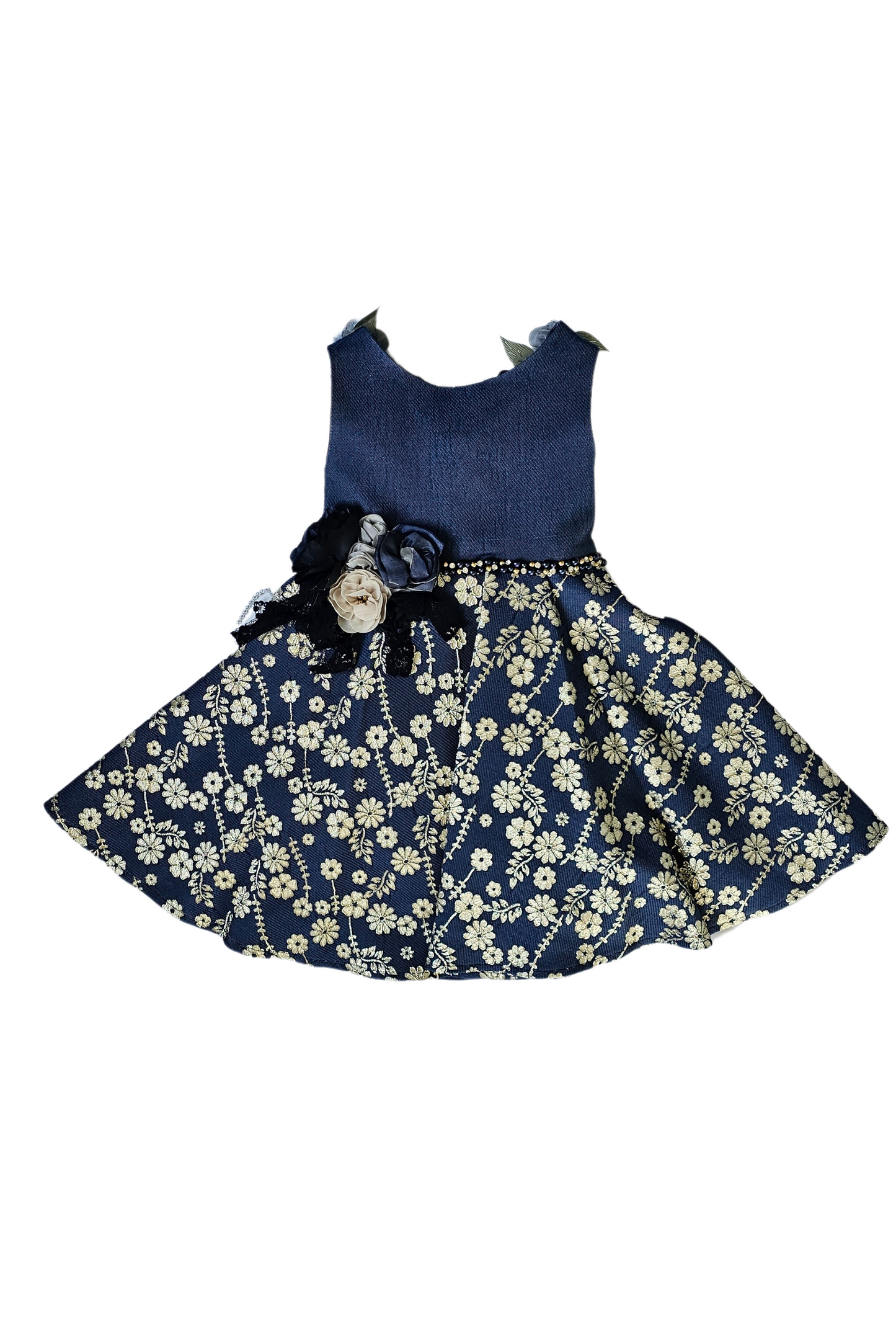 Minifashion, Jentekjole, Navy blå og gull