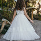 Minifashion, Festkjole til barn, tyll, off white/puderrosa