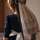 Minifashion, Festkjole til barn, blonderkjole med tyll, blå-hvit/ rød-svart